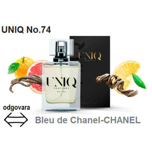 UNIQ No.74  odgovara Bleu De Chanel-CHANEL